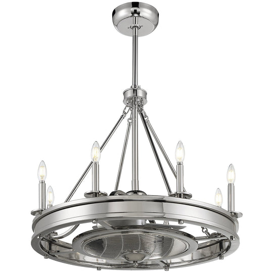 Lyon 8-Light Fan D'Lier