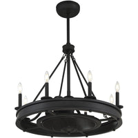 Lyon 8-Light Fan D'Lier