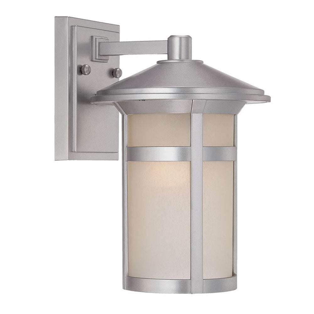 Phoenix Outdoor Wall Light Brushed Silver