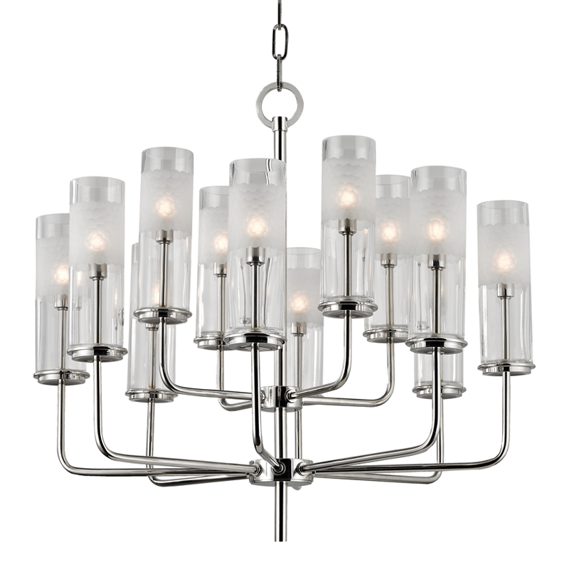 Wentworth Chandelier Polished Nickel