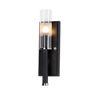 Merge Sconce Black / Wenge