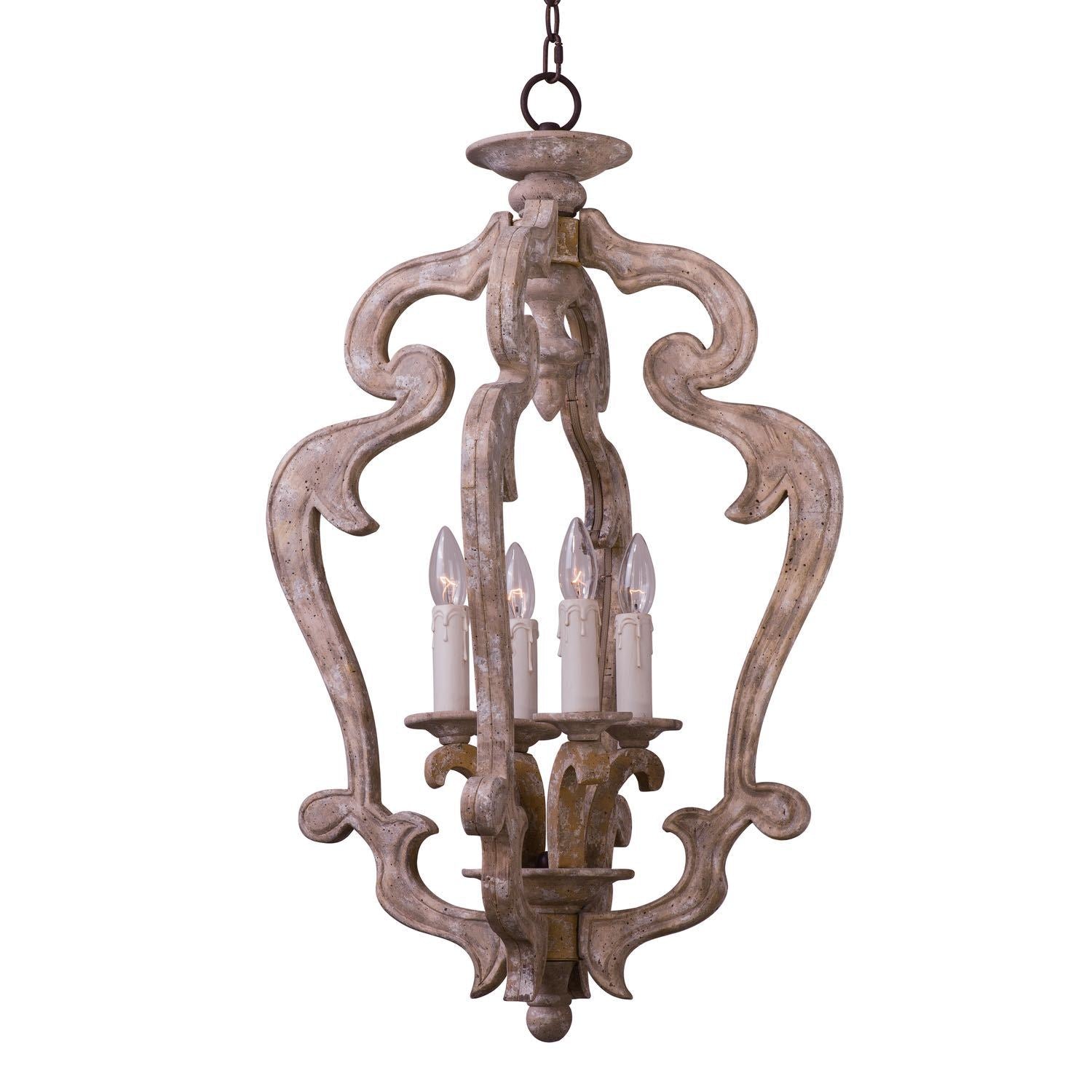 Olde World Pendant Senora Wood