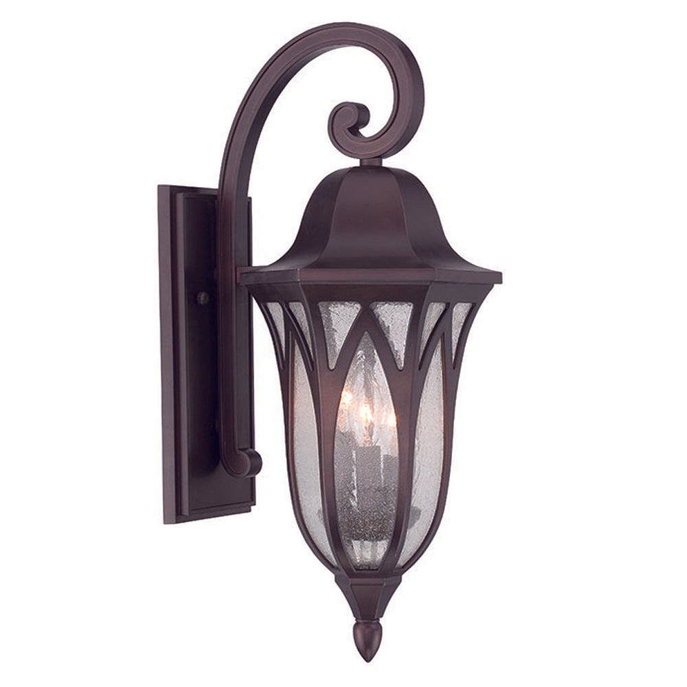 Milano Outdoor Wall Light Architectural Bronze
