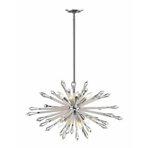 Soleia Chandelier Chrome