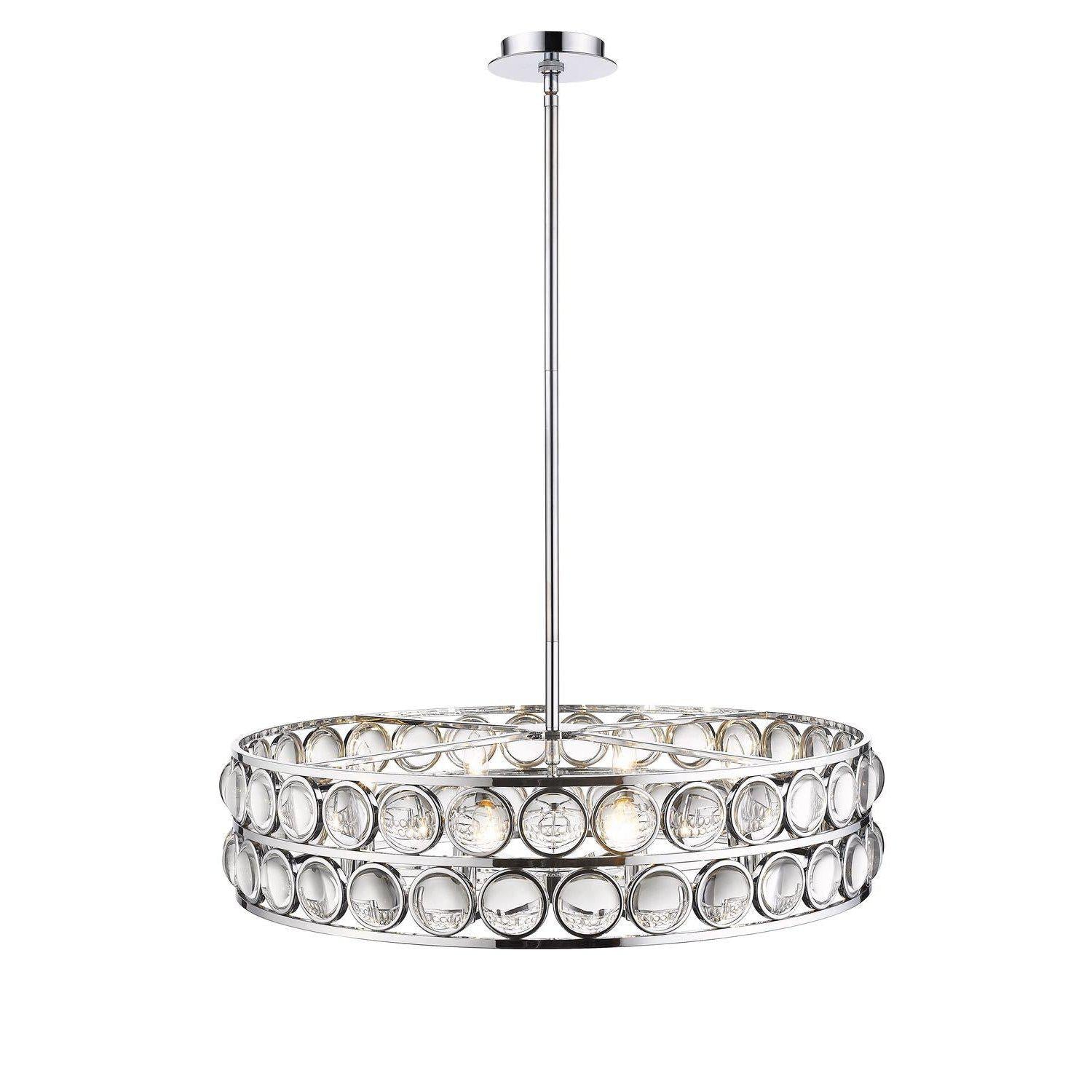 Eternity Chandelier Chrome