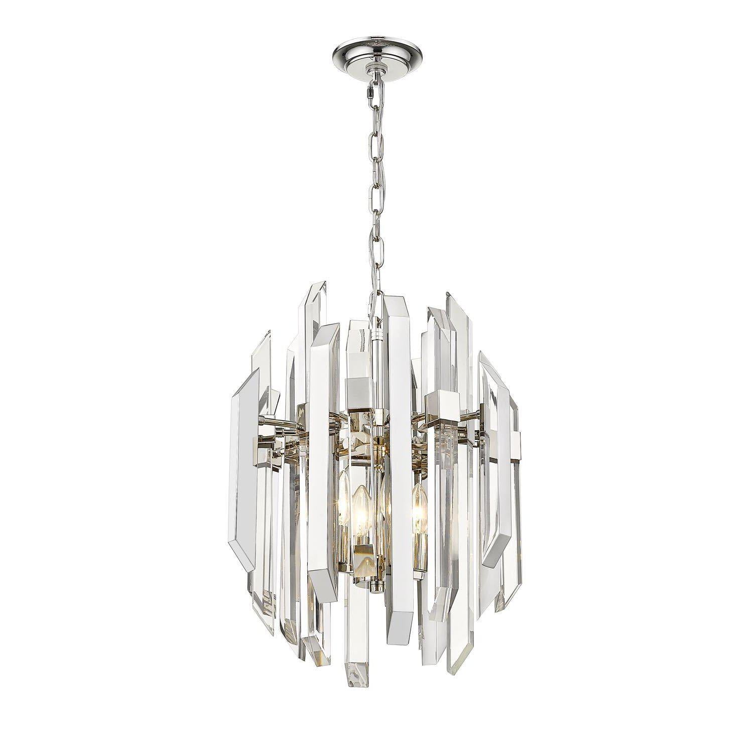 Bova Pendant Polished Nickel