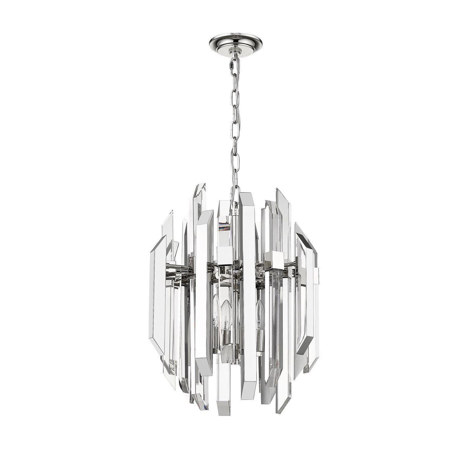 Bova Pendant Polished Nickel