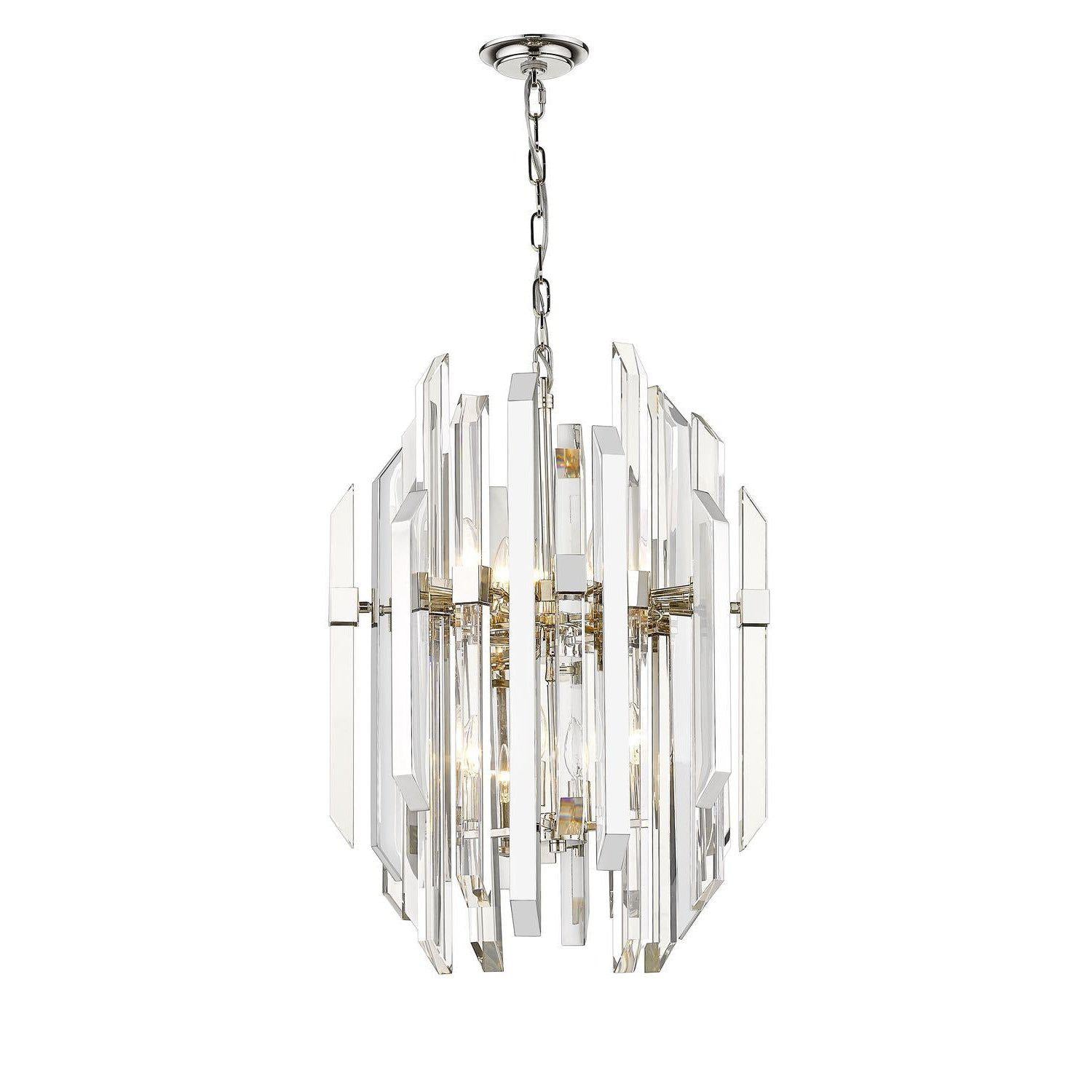 Bova Pendant Polished Nickel