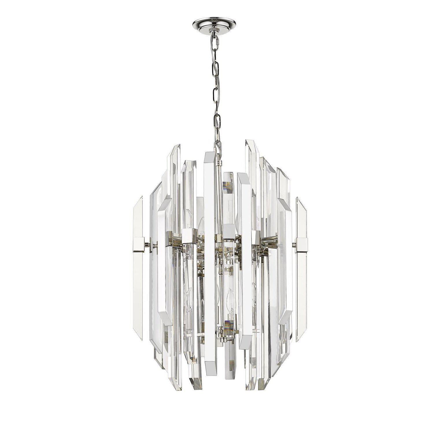 Bova Pendant Polished Nickel