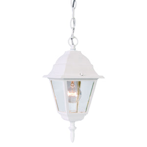 Builder's Choice Outdoor Pendant Textured White