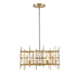 Garroway Chandelier Aged Brass