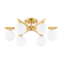 Corbett Astra 6 Light Semi Flush