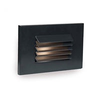 LED 12V Horizontal Louvered Indoor/Outdoor Step and Wall Light