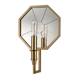Cushing Sconce Aged Brass