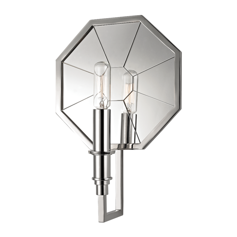 Cushing Sconce Polished Nickel