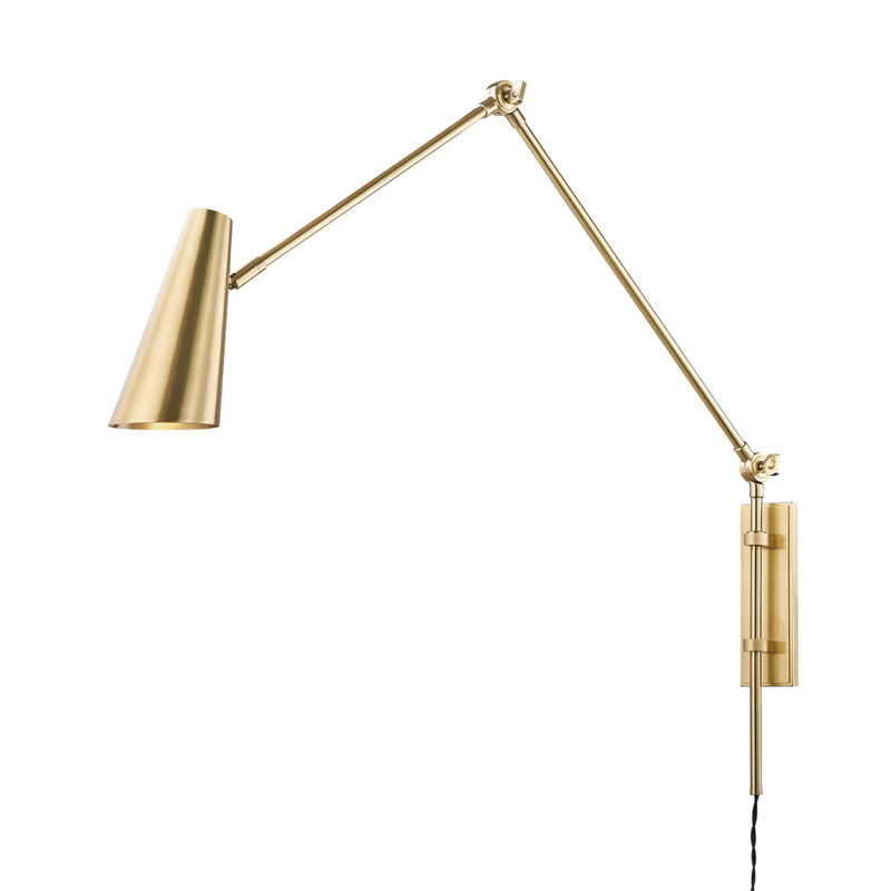 Lorne Sconce Aged Brass