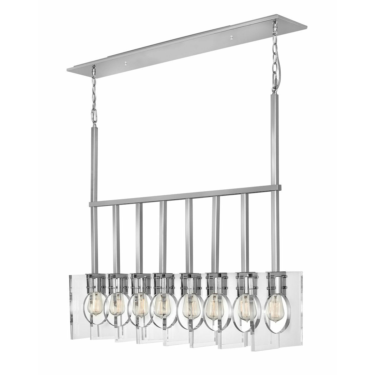 Ludlow Linear Suspension Polished Nickel