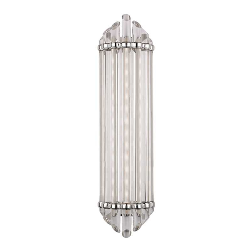 Albion Vanity Light Polished Nickel