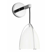 Norman 1-Light Sconce (with Bulb)