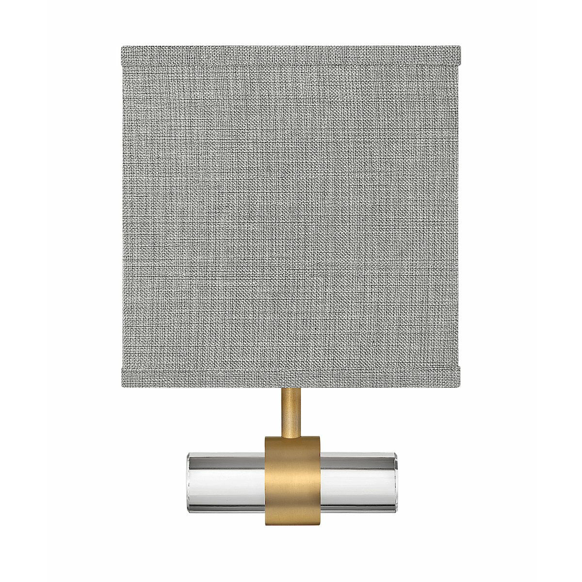 Luster Sconce Heritage Brass