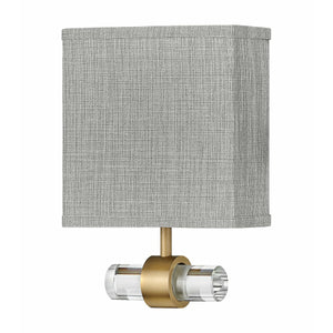 Luster Sconce Heritage Brass