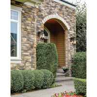 Bastille 2 Light 12" Outdoor Wall Light