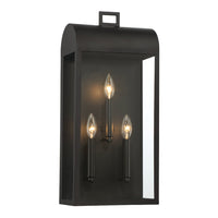 Sawyer 23" 3 Light Outdoor Wall Light