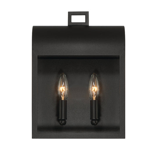 Sawyer 14" 2 Light Outdoor Wall Light
