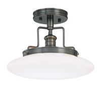 Beacon 1 Light Semi Flush