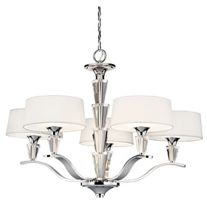 Crystal Persuasion Chandelier Chrome