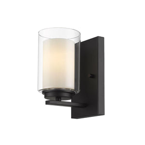 Willow Wall Sconce Matte Black