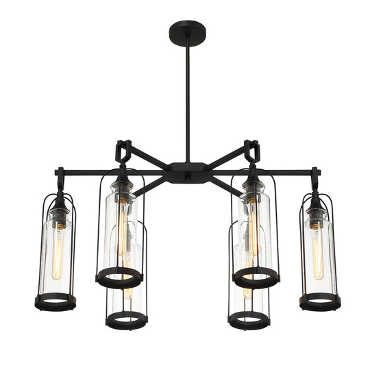 Yasmin 35" 6 Light Outdoor Chandelier