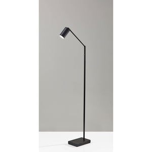 Colby Collection Floor Lamp Black Painted Metal