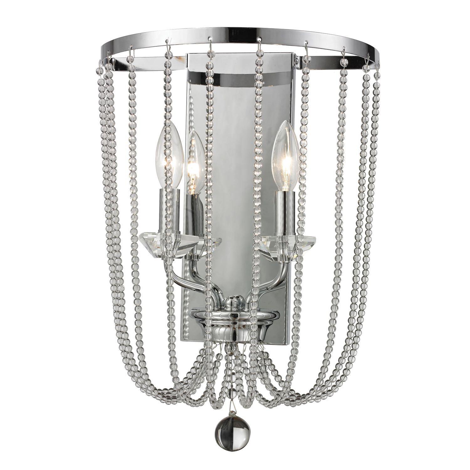 Serenade Wall Sconce Chrome