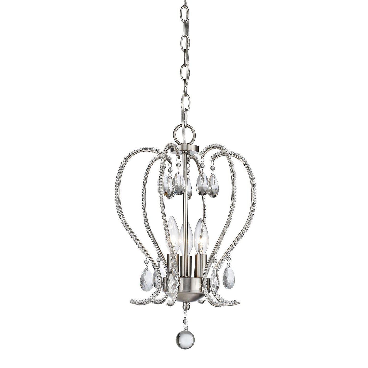 Serenade Chandelier Brushed Nickel