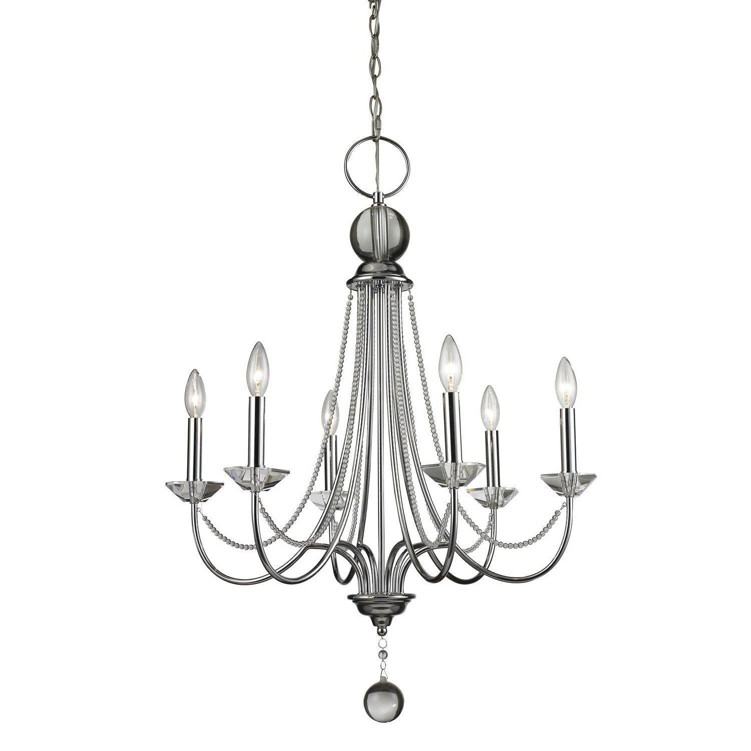 Serenade Chandelier Chrome