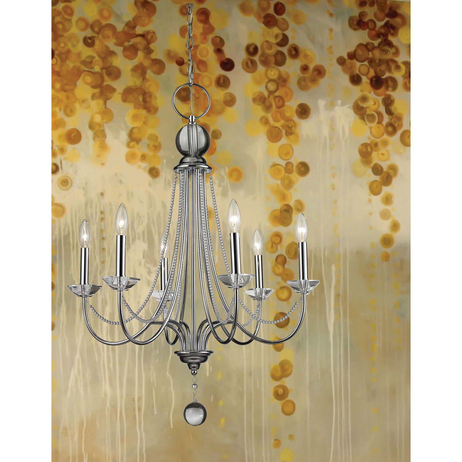 Serenade Chandelier Chrome