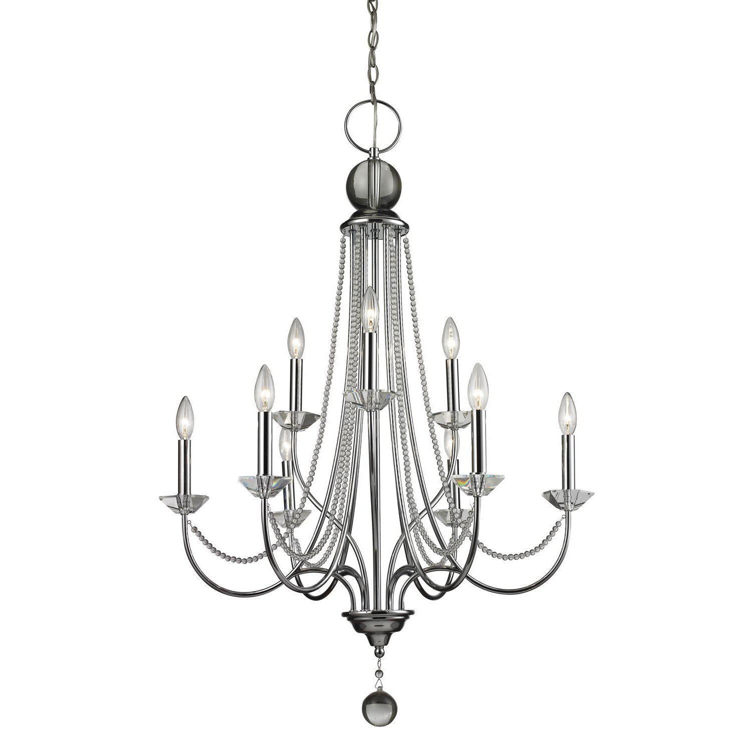 Serenade Chandelier Chrome