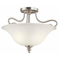 Kichler Tanglewood Semi Flush 2 Light LED