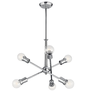 Armstrong Chandelier Chrome