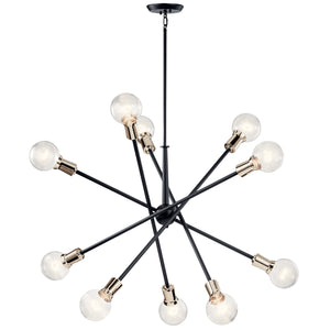 Armstrong Chandelier Black