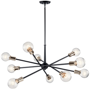 Armstrong Chandelier Black