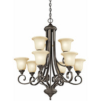 Kichler Monroe Chandelier 9Lt LED
