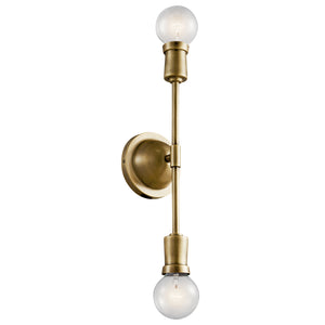 Armstrong Sconce Natural Brass