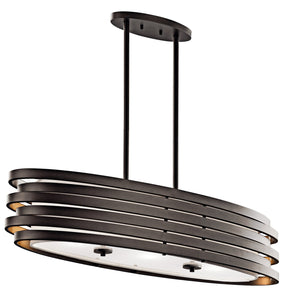 Roswell Linear Suspension Olde Bronze