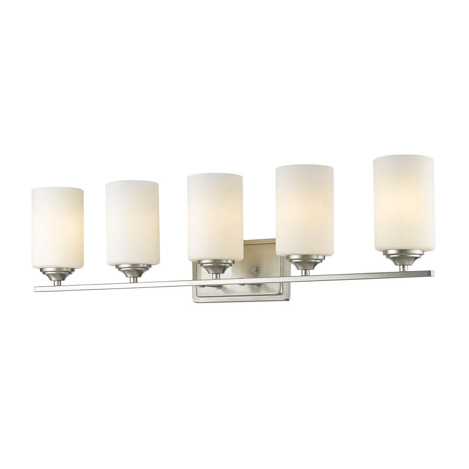 Bordeaux Vanity Light Brushed Nickel