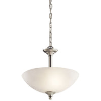 Jolie 15" 2-Light Convertible Pendant
