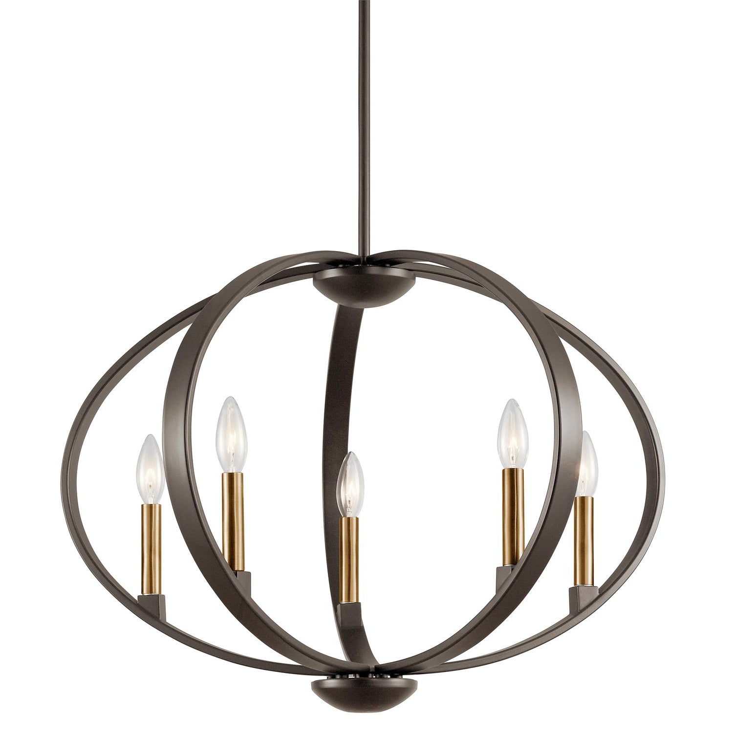 Elata Chandelier Olde Bronze