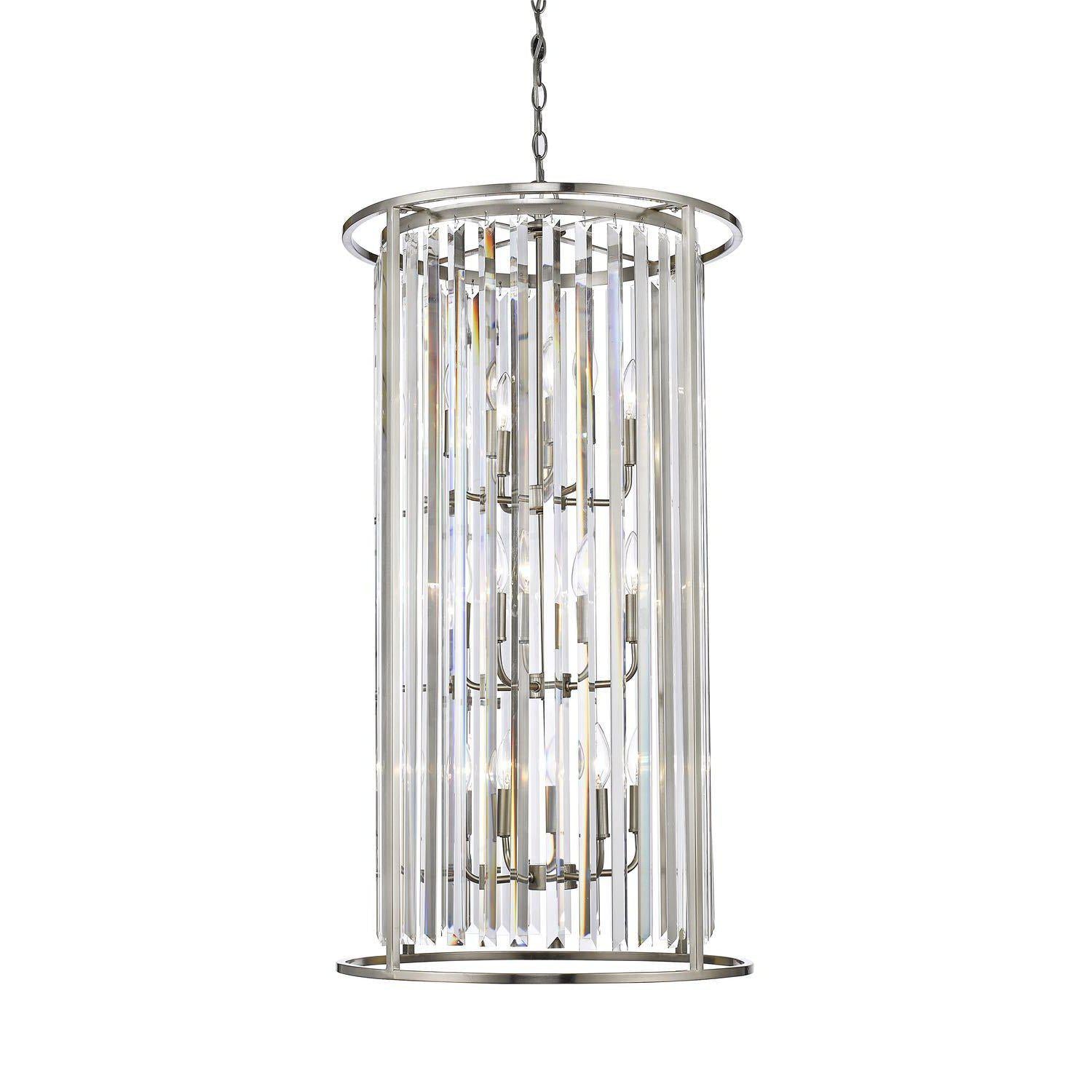 Monarch Chandelier Brushed Nickel