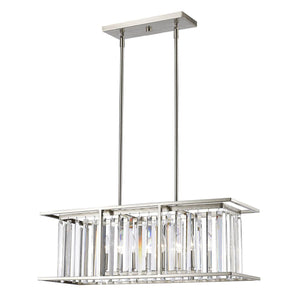 Monarch Linear Suspension Brushed Nickel
